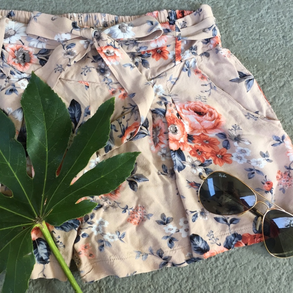 Floral shorts